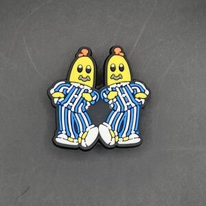 (5/$15) Bananas in Pyjamas Croc Charm